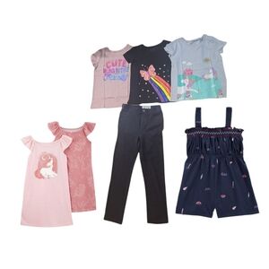 Bundle Lot Toddler Girls Tshirts/Pants/nightgrowns Size 5T